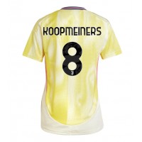 Camiseta Juventus Teun Koopmeiners #8 Segunda Equipación Replica 2024-25 para mujer mangas cortas